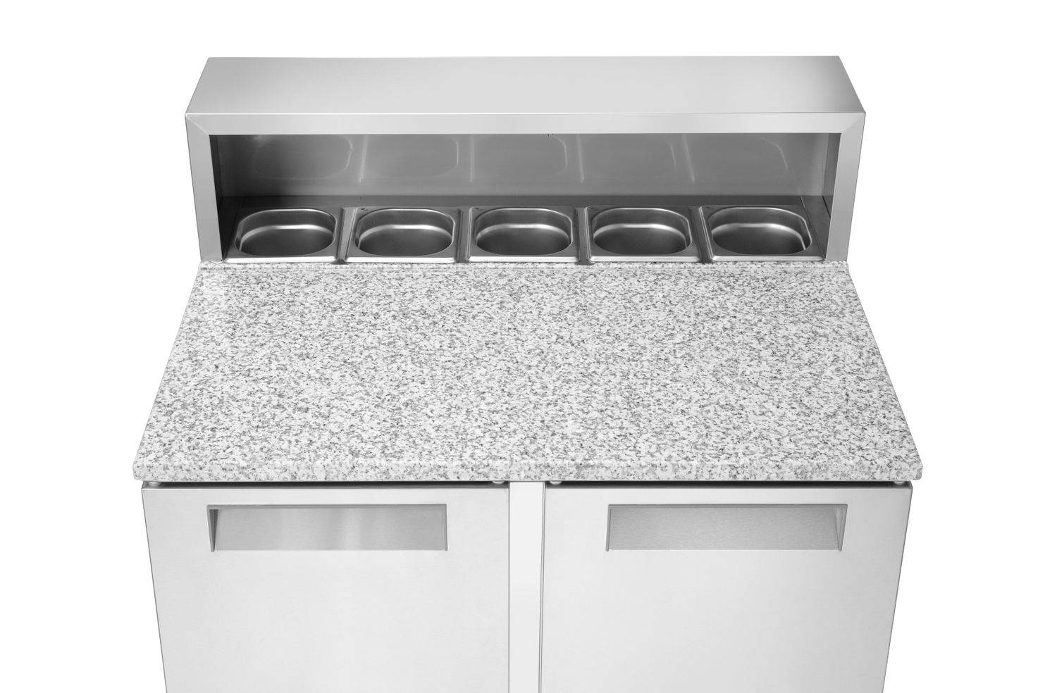 Chladicí stoly s nástavbou a žulovou deskou, Arktic, 247L, 230V/145W, 900x700x(H)1070mm
