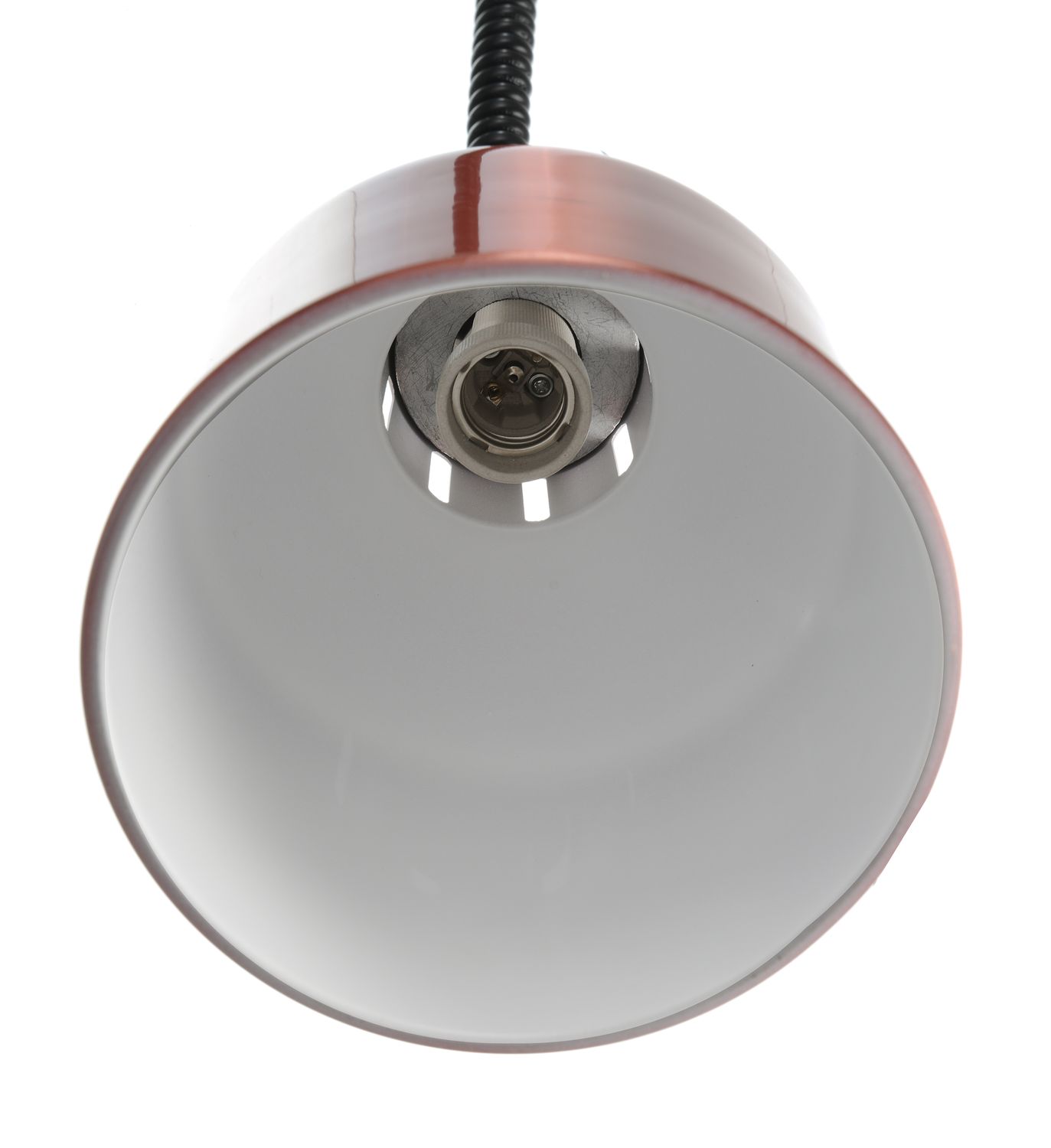 Výškově nastavitelná ohřívací lampa válcová, HENDI, Měděná, 230V/250W, ø175x(H)250mm