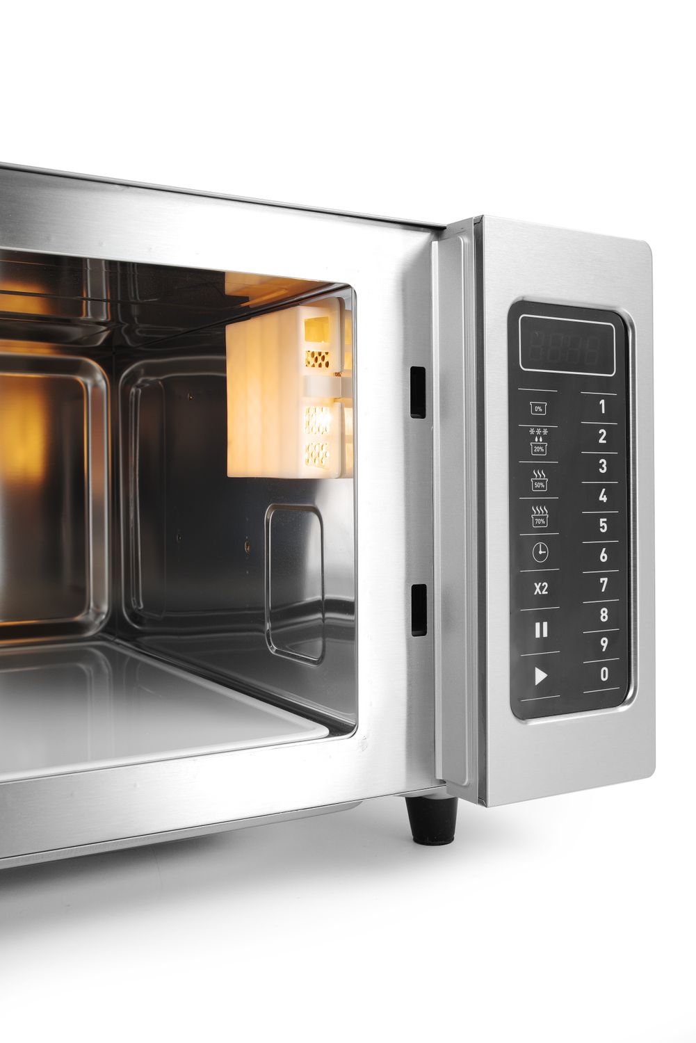 Programovatelná mikrovlnná trouba 1000W, HENDI, 23L, 230V/1550W, 509x572x(H)306mm
