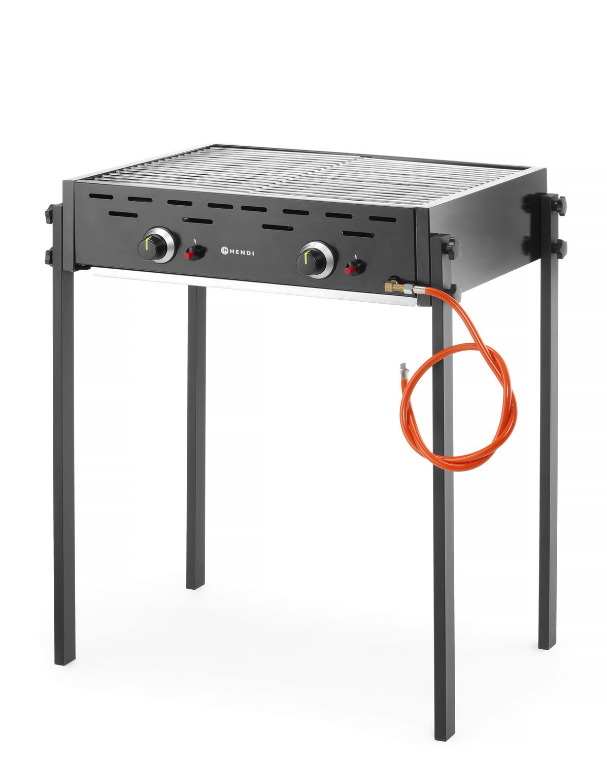 GRIL Master Pro, HENDI, Černý, 11,6kW, 790x560x(H)900mm, se stojanem