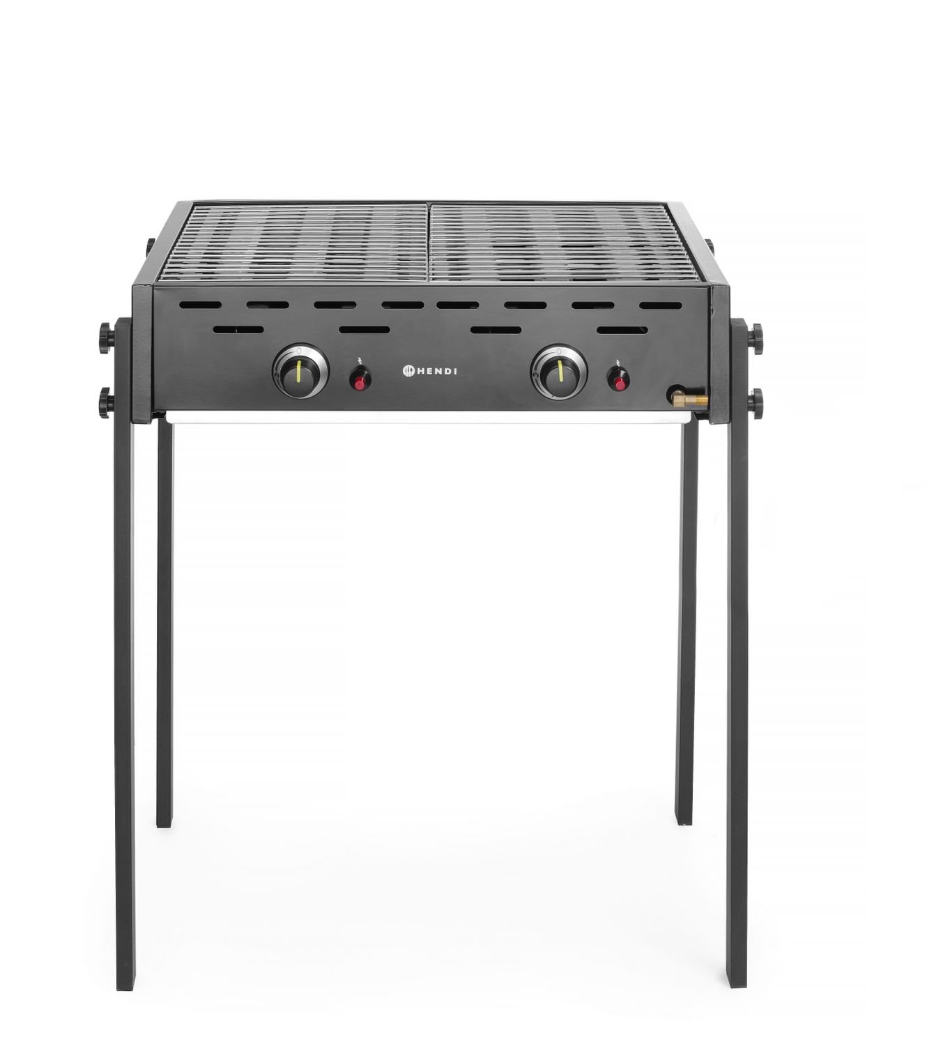 GRIL Master Pro, HENDI, Černý, 11,6kW, 790x560x(H)900mm, se stojanem