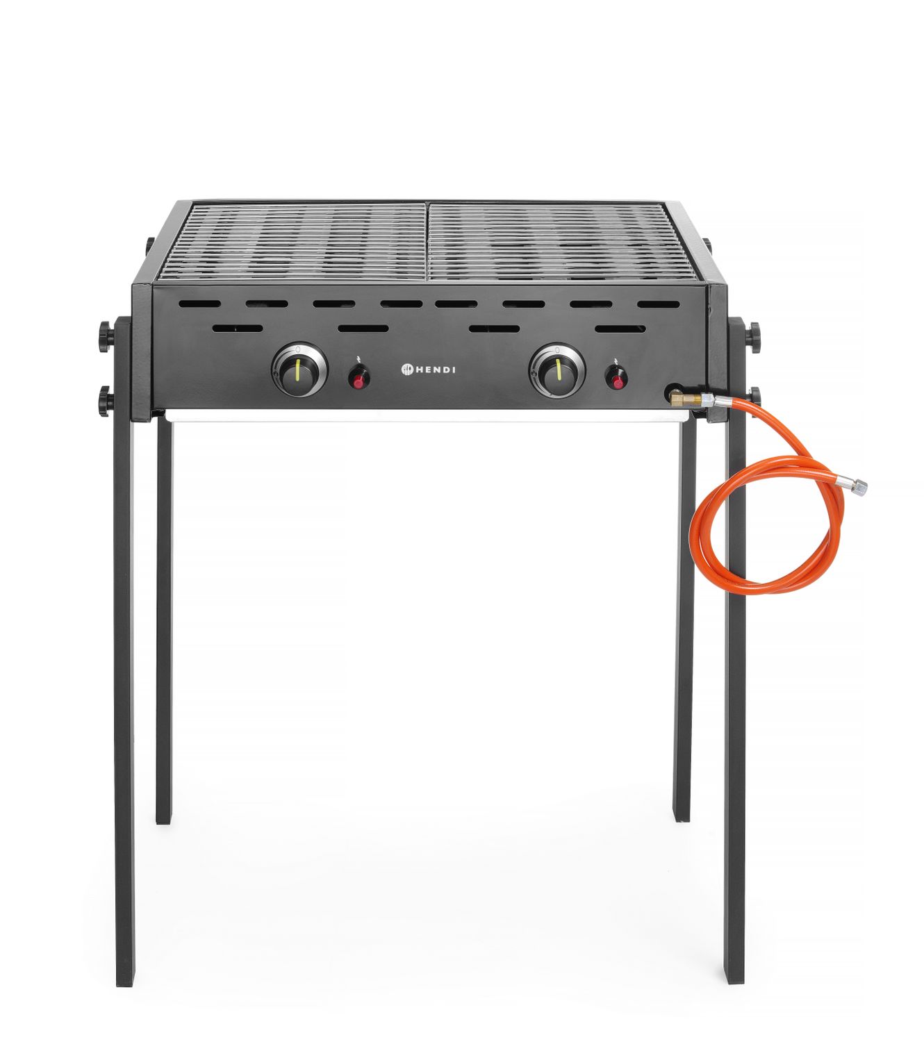 GRIL Master Pro, HENDI, Černý, 11,6kW, 790x560x(H)900mm, se stojanem