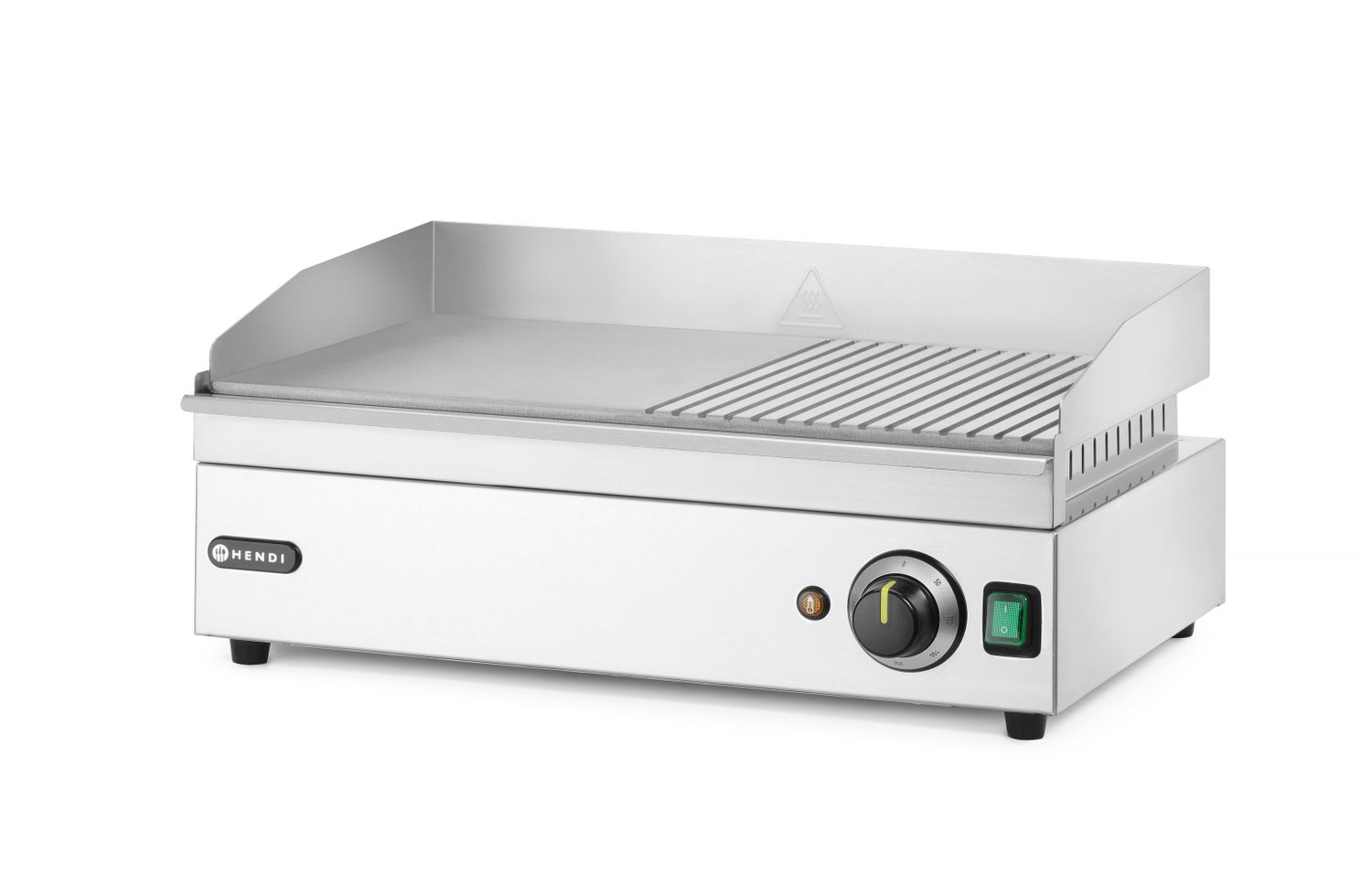 Mřížka s polovičním žebrováním, HENDI, Kitchen Line, 220-240V/2400W, 527x404x(H)233mm