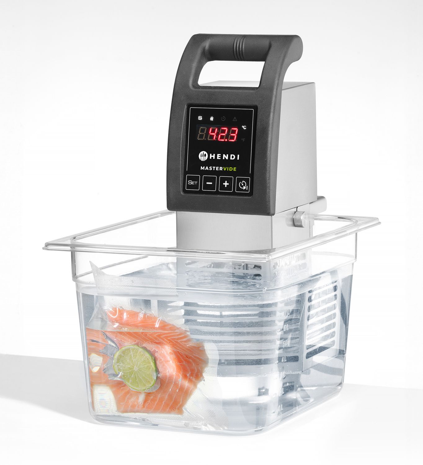 Ponorné oběhové čerpadlo pro vaření sous vide HENDI MASTERVIDE, HENDI, 56L, 230V/2000W, 137x215x(H)361mm