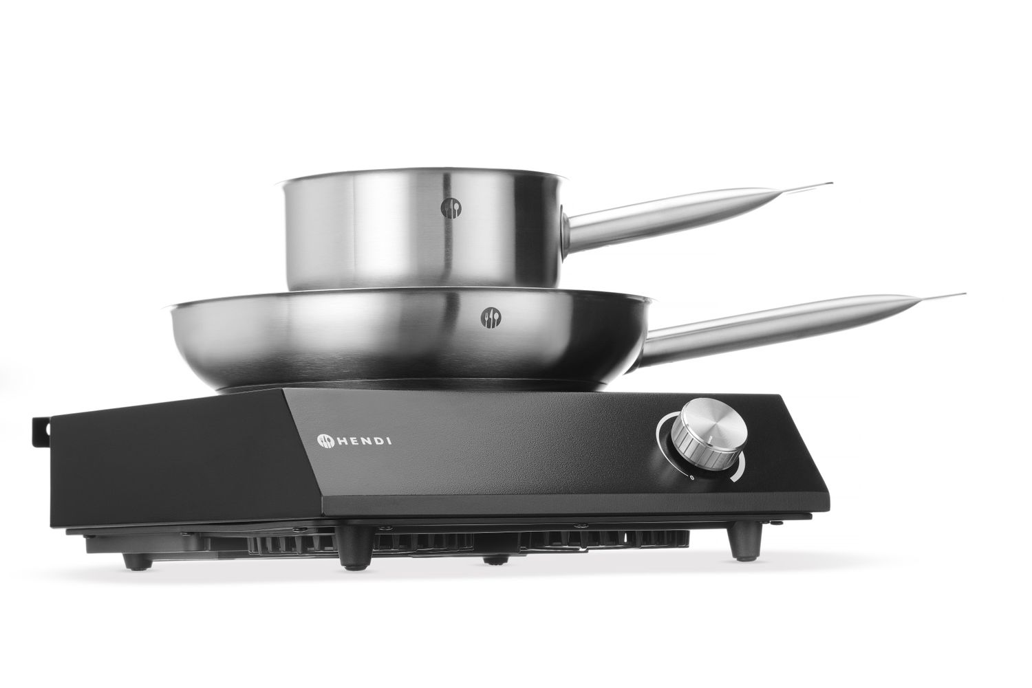 HENDI | Indukční vařič 3500W, Černá barva, 220-240V/3500W, 320x395x(H)95mm SET