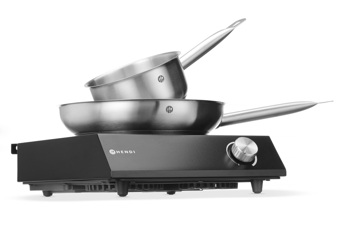 HENDI | Indukční vařič 3500W, Černá barva, 220-240V/3500W, 320x395x(H)95mm SET