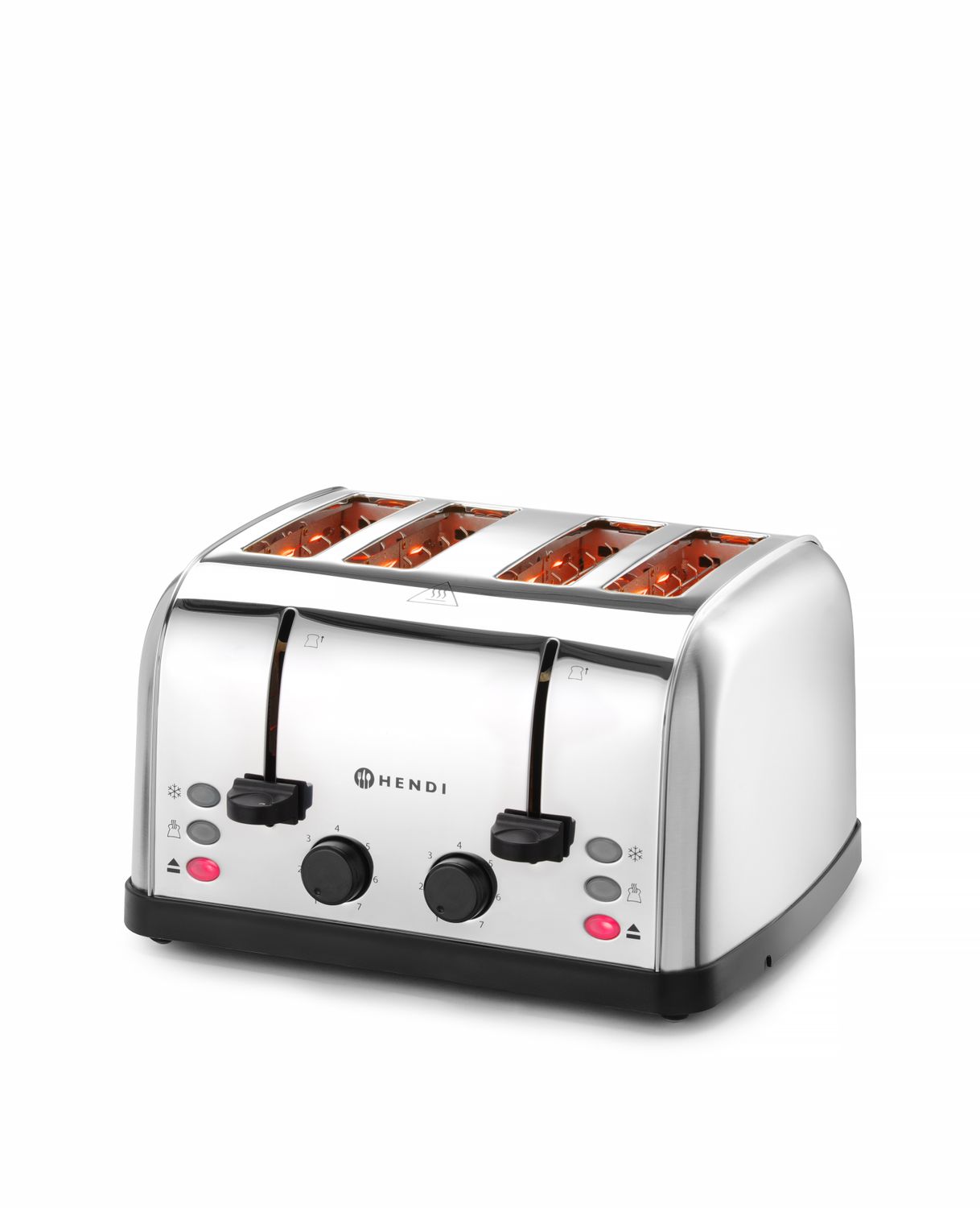 Topinkovač se 4 plátky, HENDI, 240V/1500W, 295x335x(H)180mm