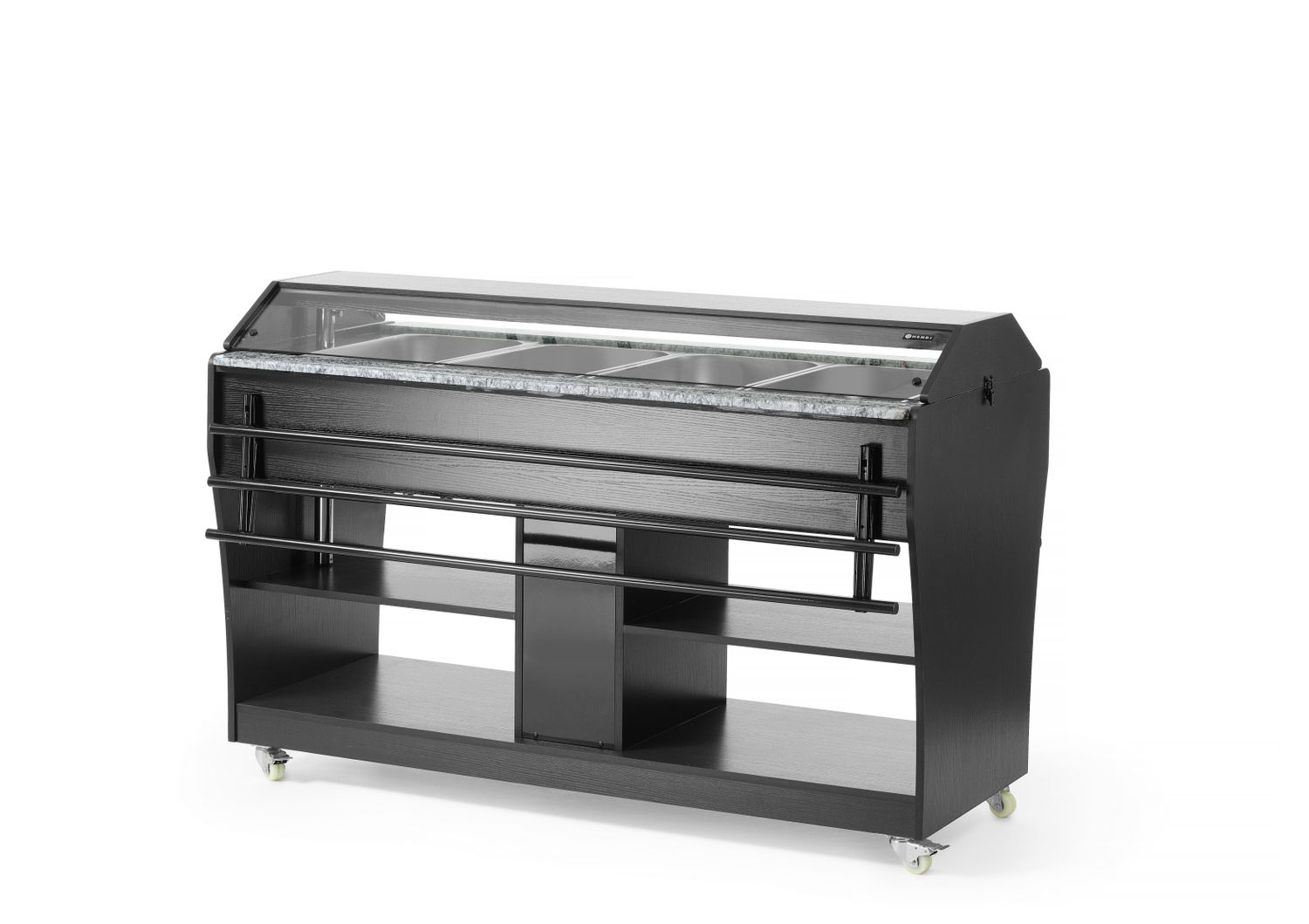 Vyhřívaný bufet, HENDI, GN 1/1, 220-240V/2000W, 1490x765x(H)1370mm