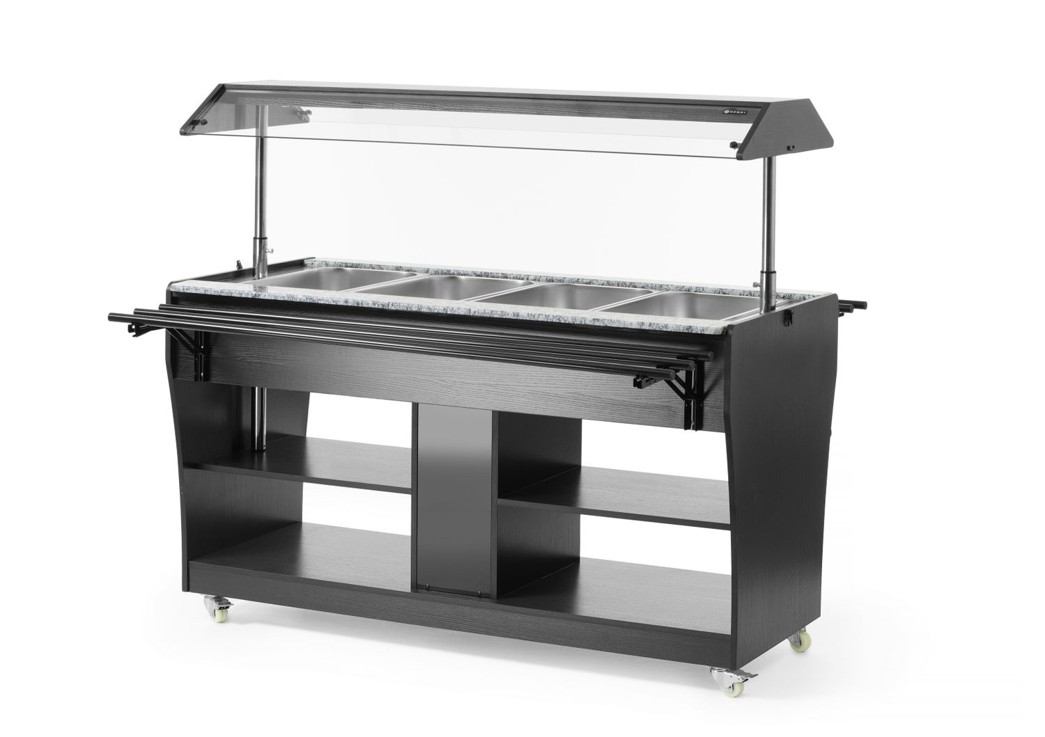Vyhřívaný bufet, HENDI, GN 1/1, 220-240V/2000W, 1490x765x(H)1370mm