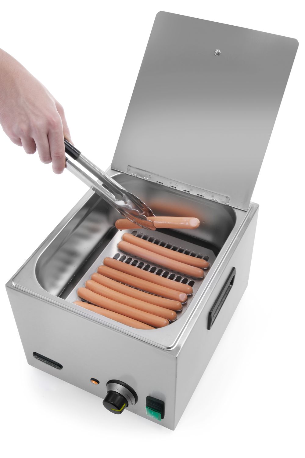 Ohřívač párků, HENDI, Kitchen Line, 10L, 230V/1000W, 405x290x(H)254mm