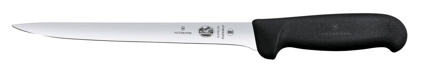 Nůž filetovací, Victorinox, Černá, (L)339mm