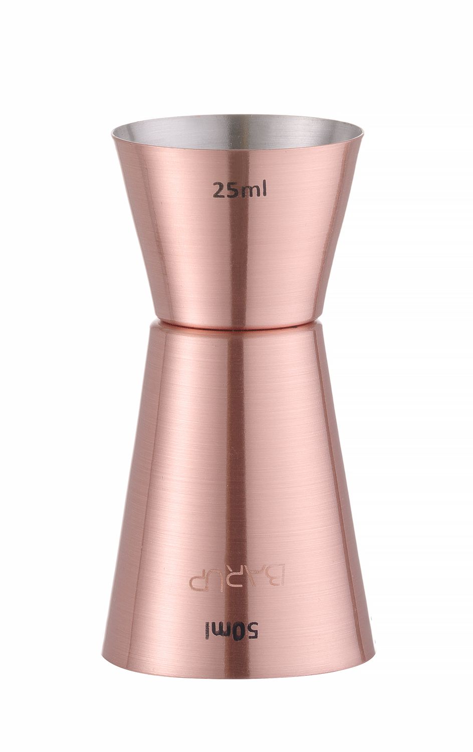 Barová odměrka 25/50 ml, Bar up, Měděná, ø42x(H)86mm