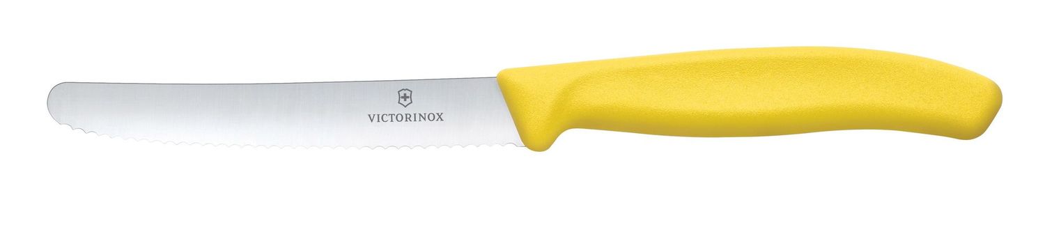 Nůž na rajčata, Victorinox, Žlutá, (L)219mm