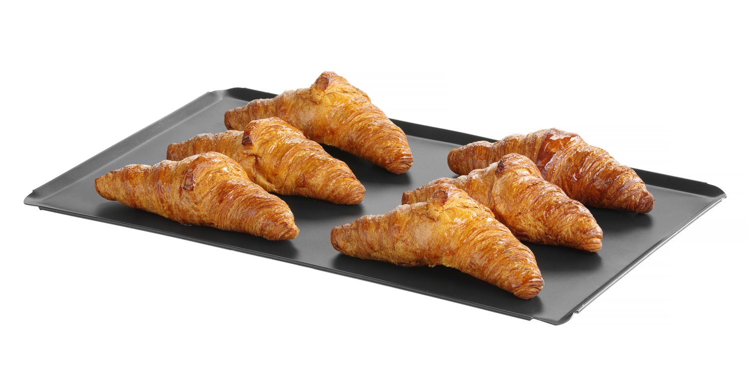Pečicí plech s nepřilnavým povrchem CONVECTOMAT BAKE, HENDI, GN 1/1, Černá, 530x325x(H)10mm