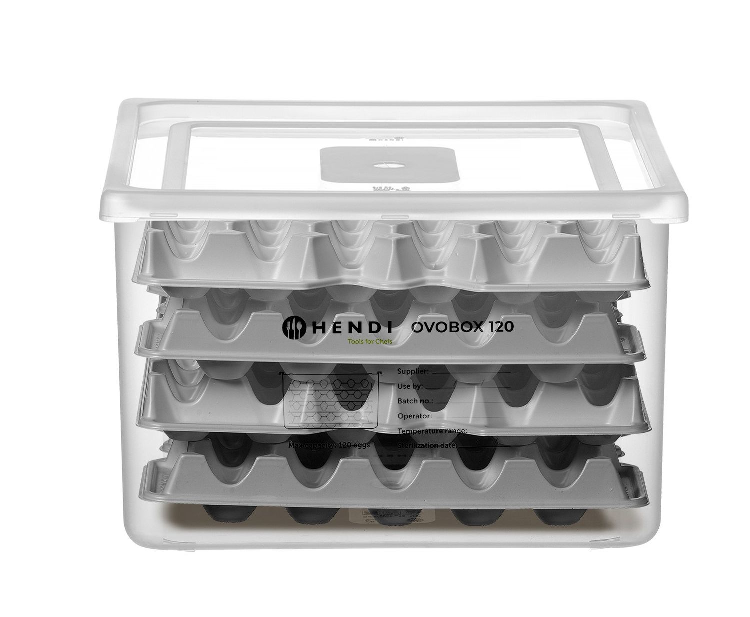 Kontejner na vejce HENDI OVOBOX 120, HENDI, GN 2/3, 18L, 355x325x(H)200mm