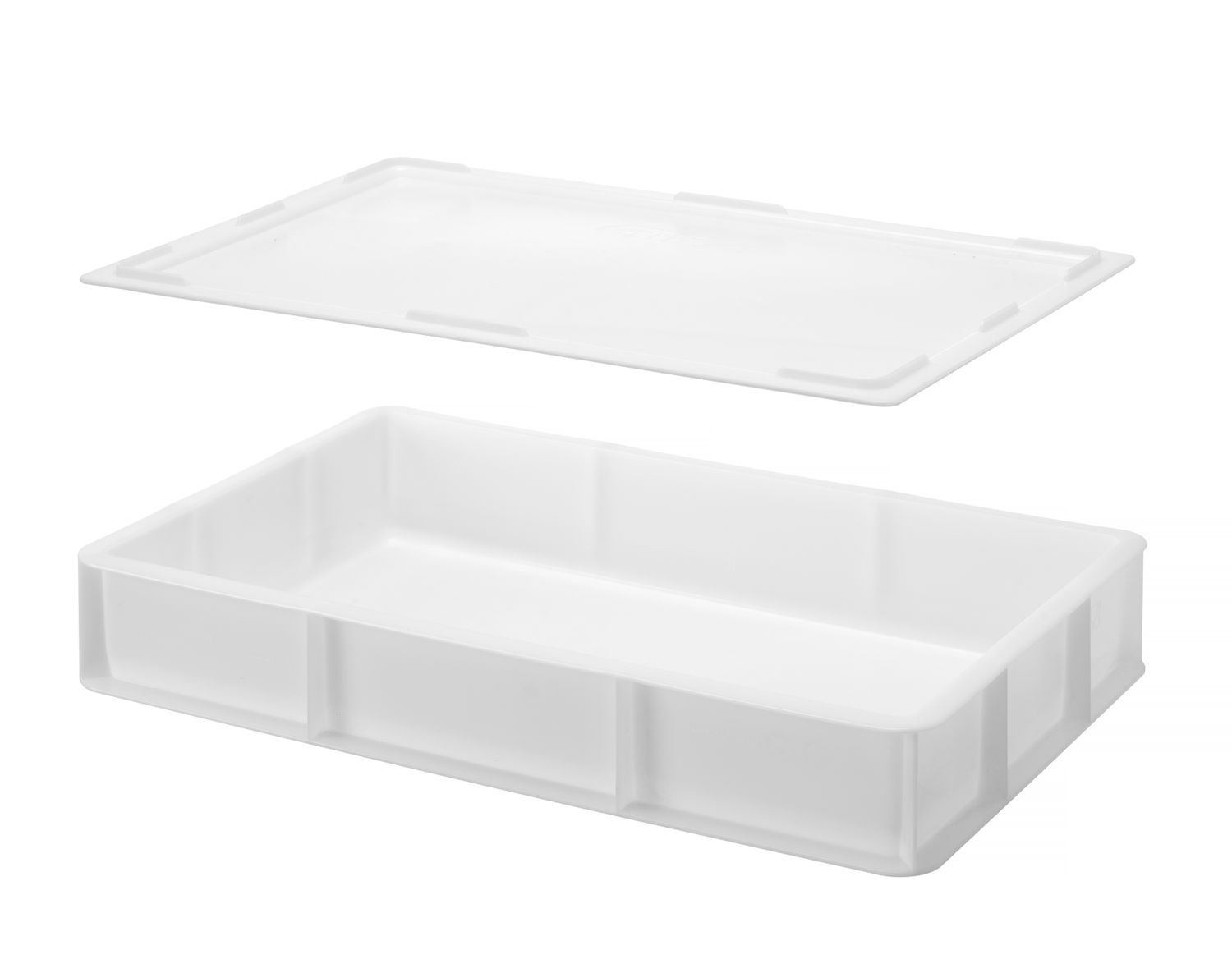 Víko na krabici na těsto na pizzu GN 1/1, HENDI, GN 1/1, Bílá, 530x325x(H)20mm