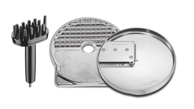 Krájecí kotouč na kostičky 12 mm, pro kuchyňské roboty Waring WFP16SE a WFP16SCDE, Waring, ø190.5mm