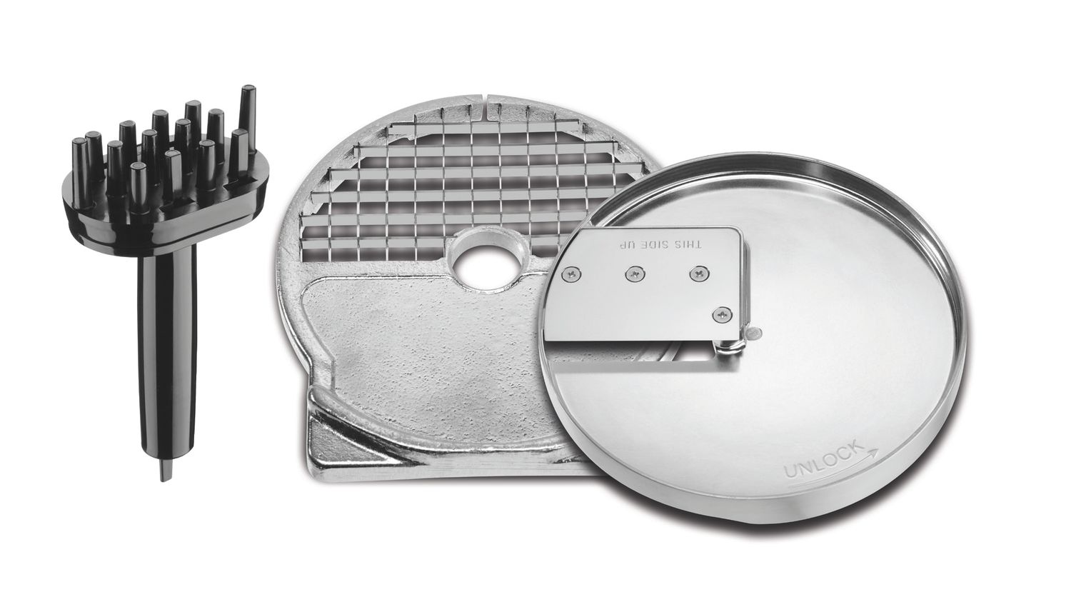 Krájecí kotouč na kostičky 12 mm, pro kuchyňské roboty Waring WFP16SE a WFP16SCDE, Waring, ø190.5mm