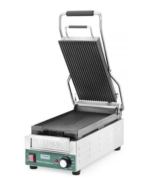 Waring | Kontaktní gril Panini Compresso Slimline, 220-240V/1800W, 317x596x(H)260mm
