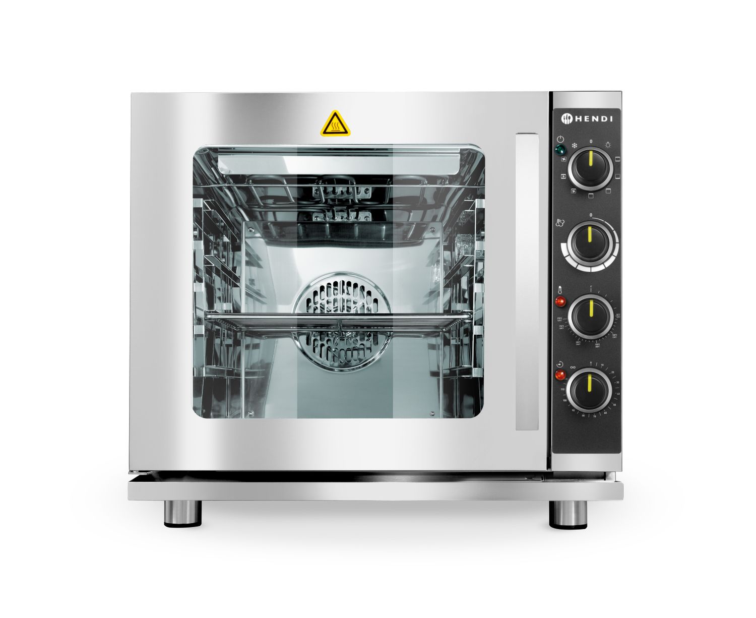 Konvektomat s grilem 4x GN 2/3, HENDI, Světle šedá, 230V/3000W, 625x585x(H)590mm