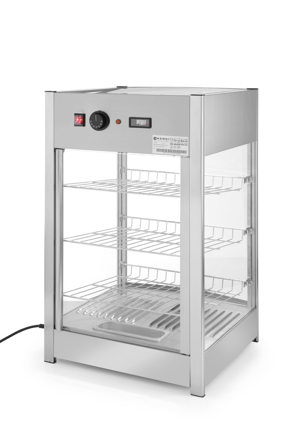 Nastavitelná ohřívací skříň, HENDI, 97 litrů, 230V/800W, 460x467x(H)785mm