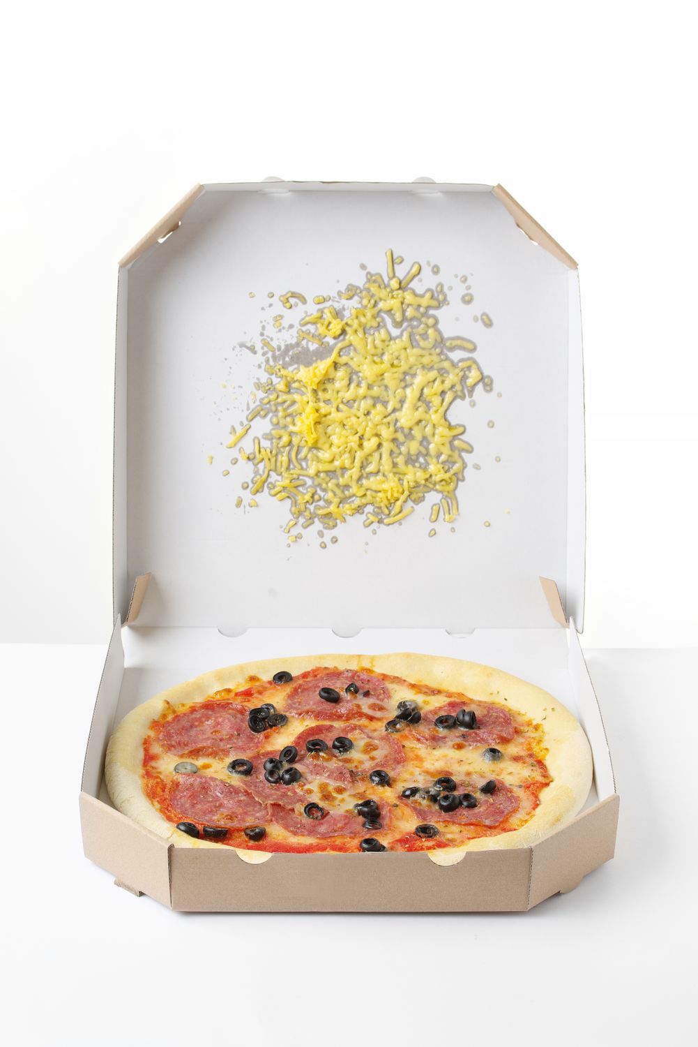 Oddělovač pizzy od víka - 500 ks, HENDI, Oranžový, 500 ks