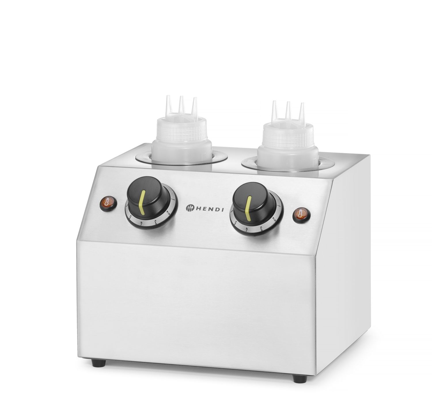 Čokoládový ohřívač dvojitý, HENDI, 1,3L, 220-240V/400W, 270x223x(H)282mm