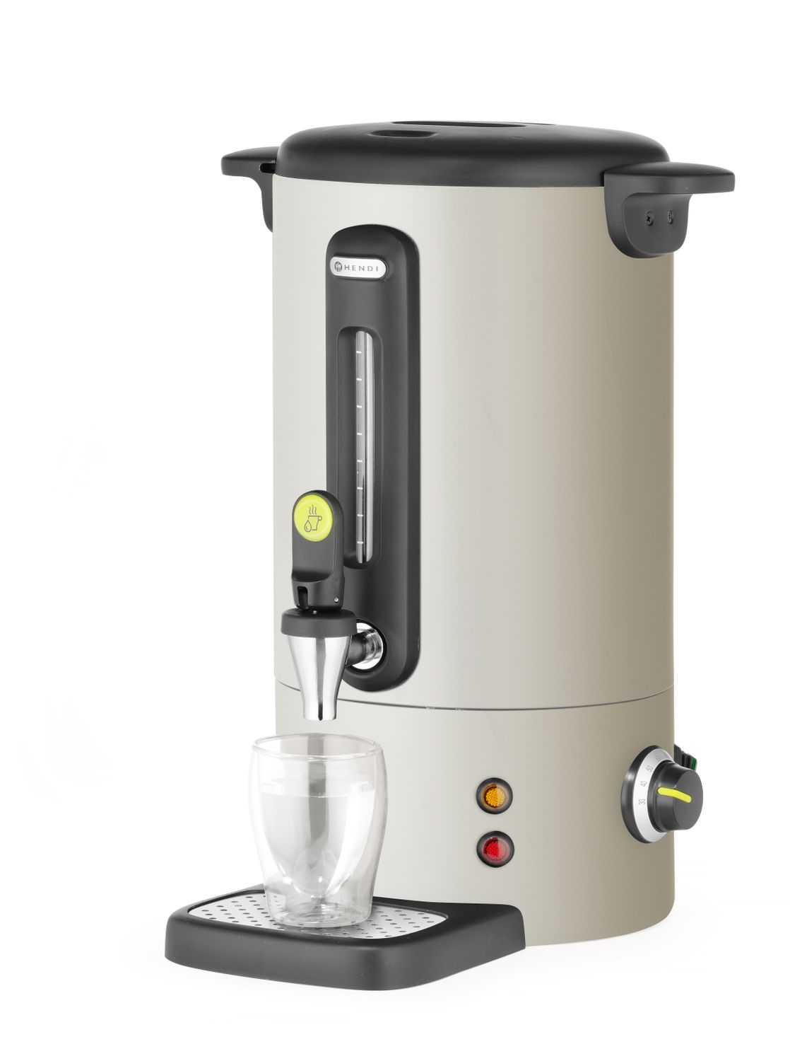 Bojler na horké nápoje - design Bronwasser, HENDI, 9L, Bílá, 220-240V/950W, 307x330x(H)450mm