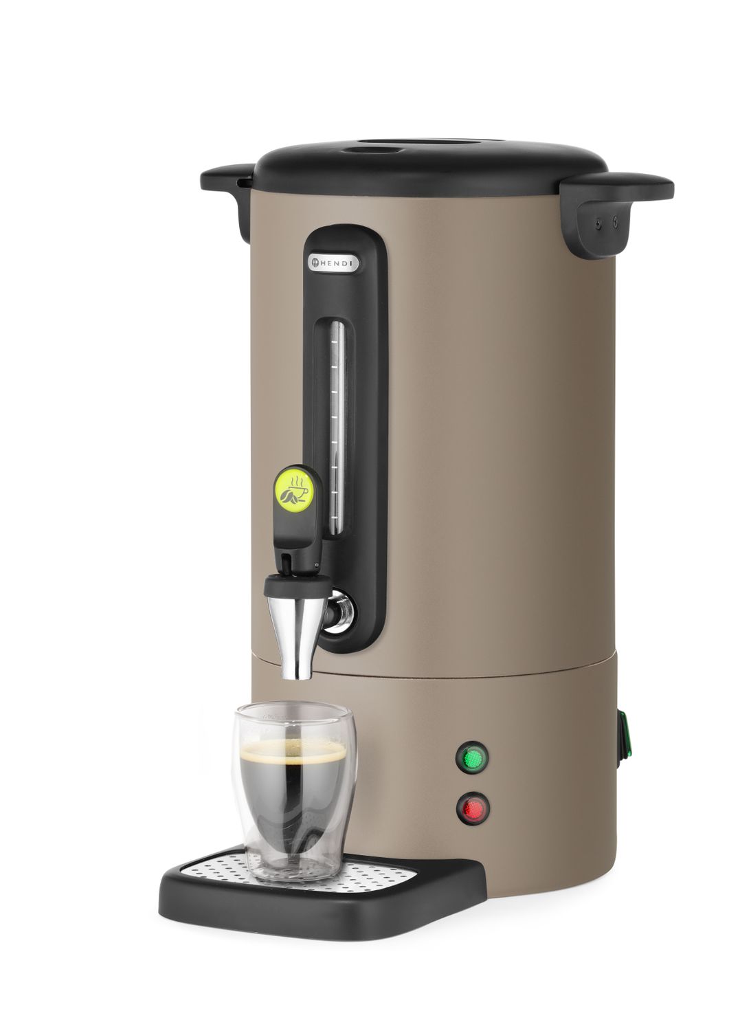 Perkolátor - design Bronwasser, HENDI, 7L, Taupe, 220-240V/1050W, 307x330x(H)450mm