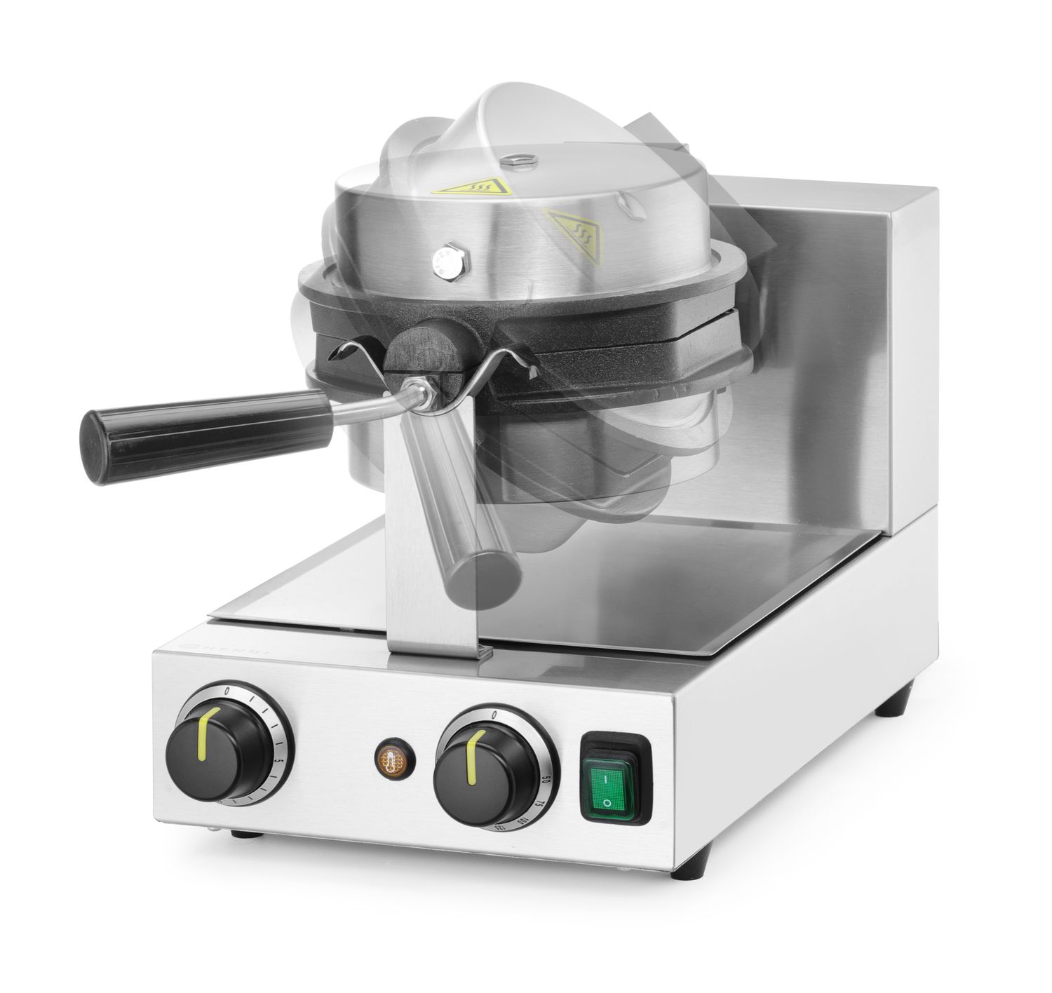 HENDI | Vaflovač Rotační Bubble Waffle, 220-240V/1500W, 255x560x(H)318mm