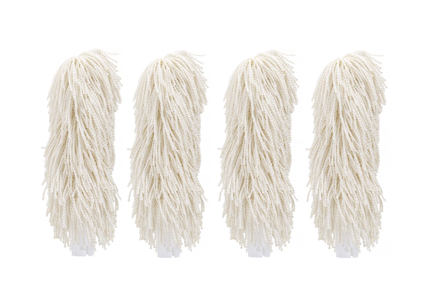 Kartáče pro leštičku skla - 2 ks, HENDI, Velké, Bílá, 235x55mm