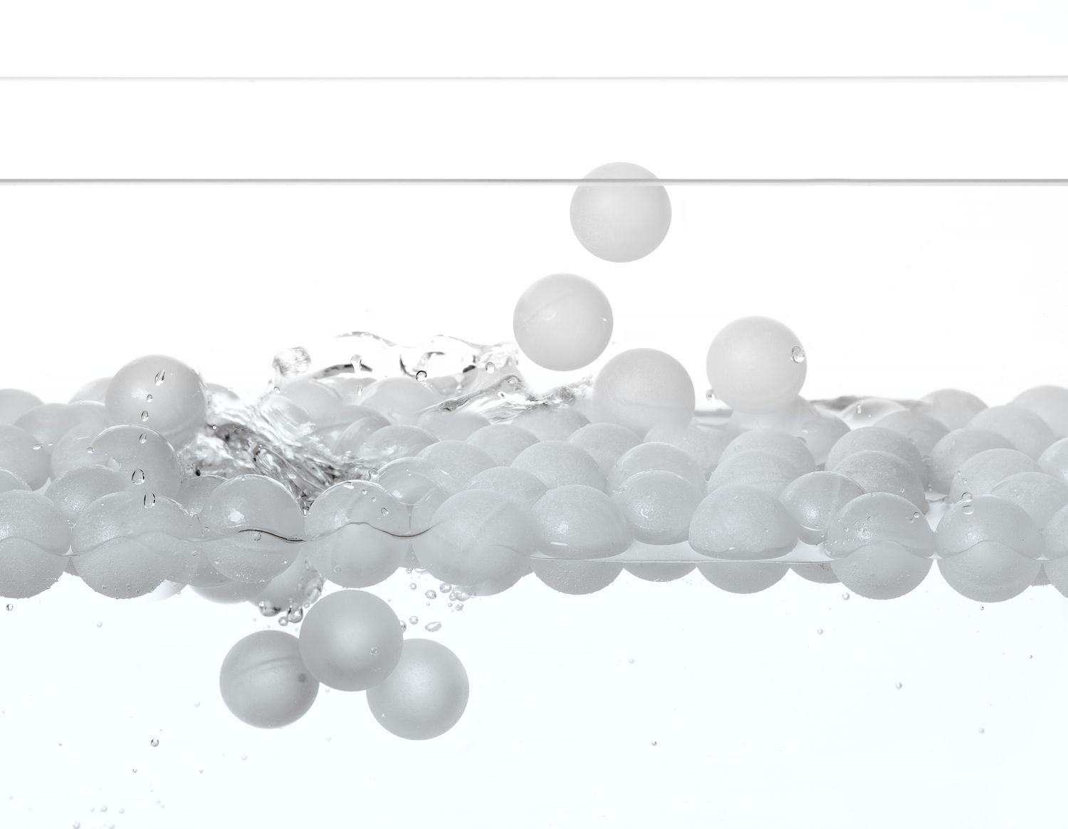 Kuličky na vaření Sous-vide - 500 ks, HENDI, Bílá, ⌀20mm