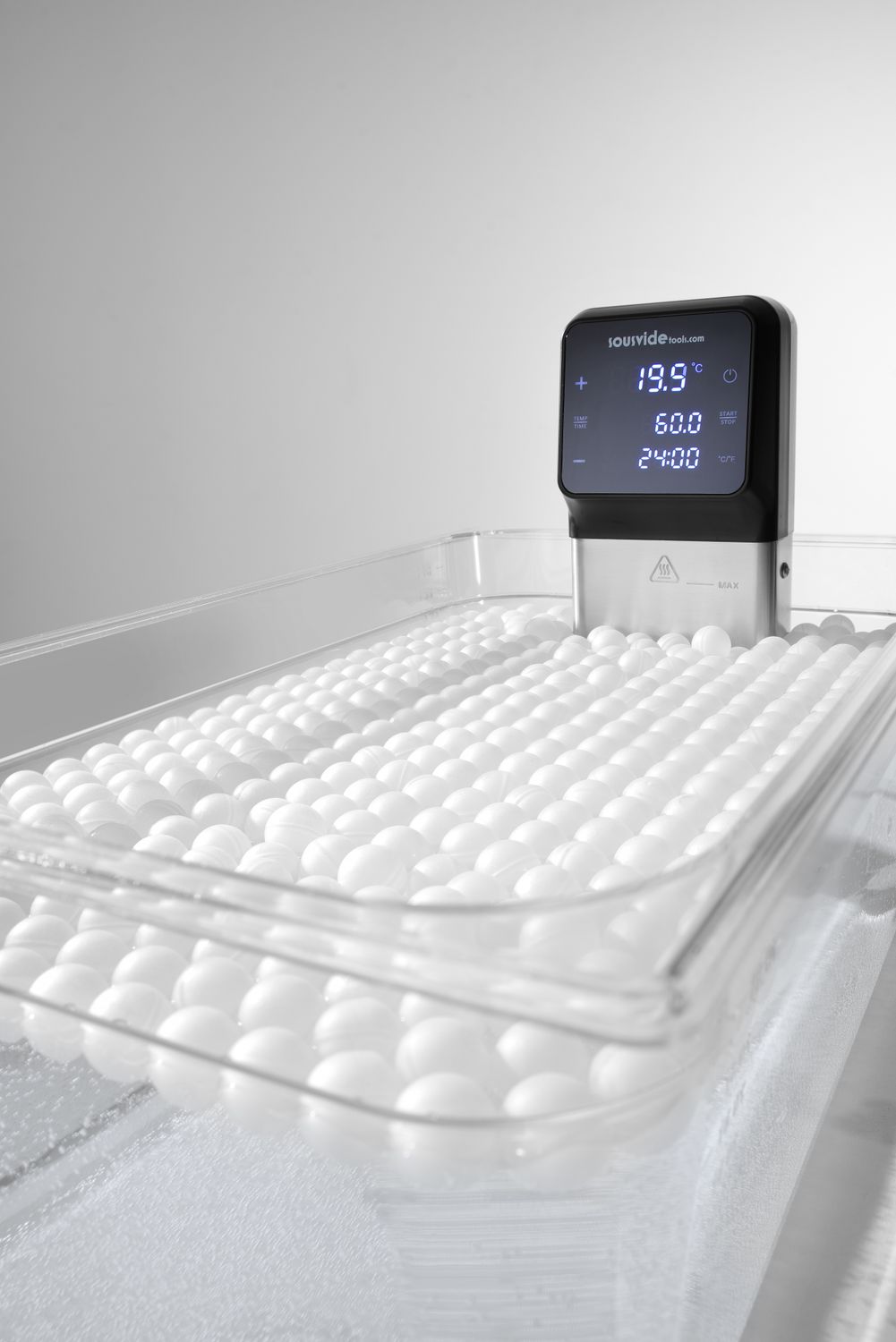 Kuličky na vaření Sous-vide - 500 ks, HENDI, Bílá, ⌀20mm