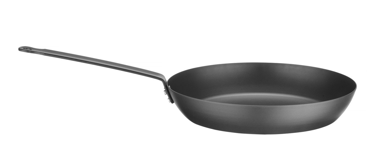 HENDI – pánev z uhlíkové oceli Ø 264 mm, vhodná na indukci