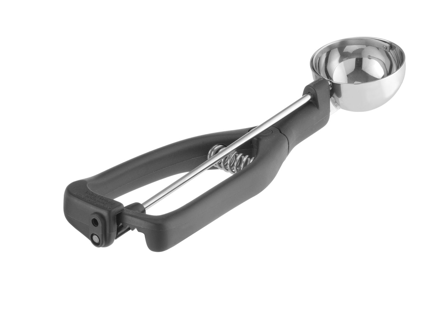 Naběračka na zmrzlinu pro leváky, Stöckel, 1/40, Černá, ⌀45x(H)mm