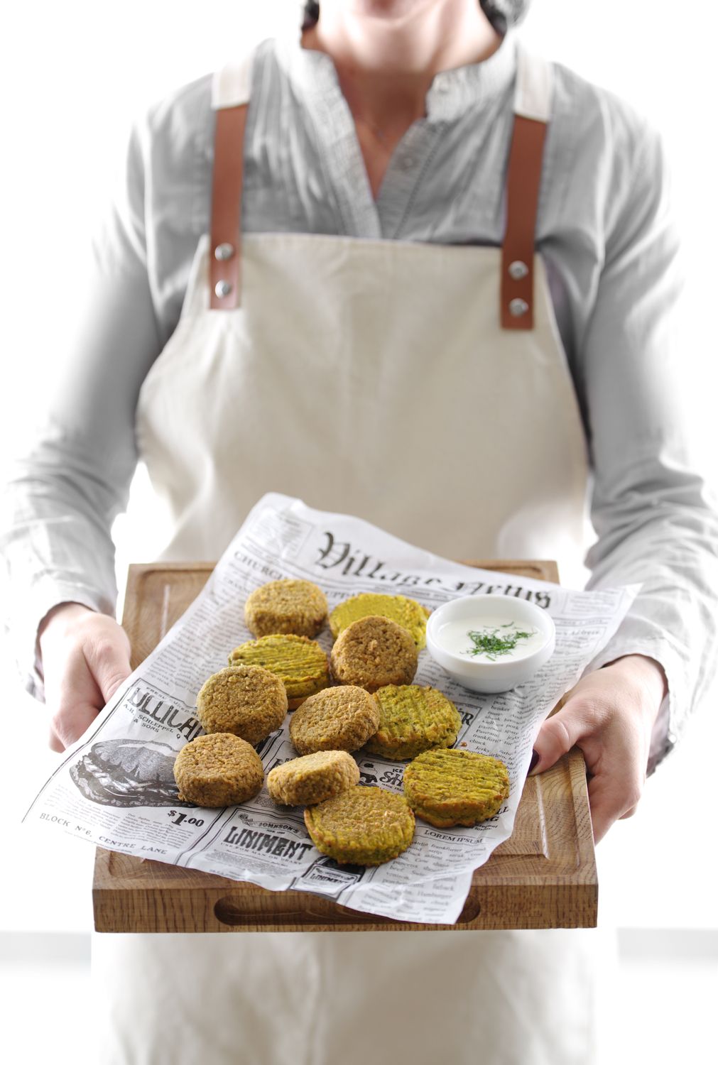 Naběračka falafelu, Stöckel, 1/45, Modrá, ⌀50x150mm