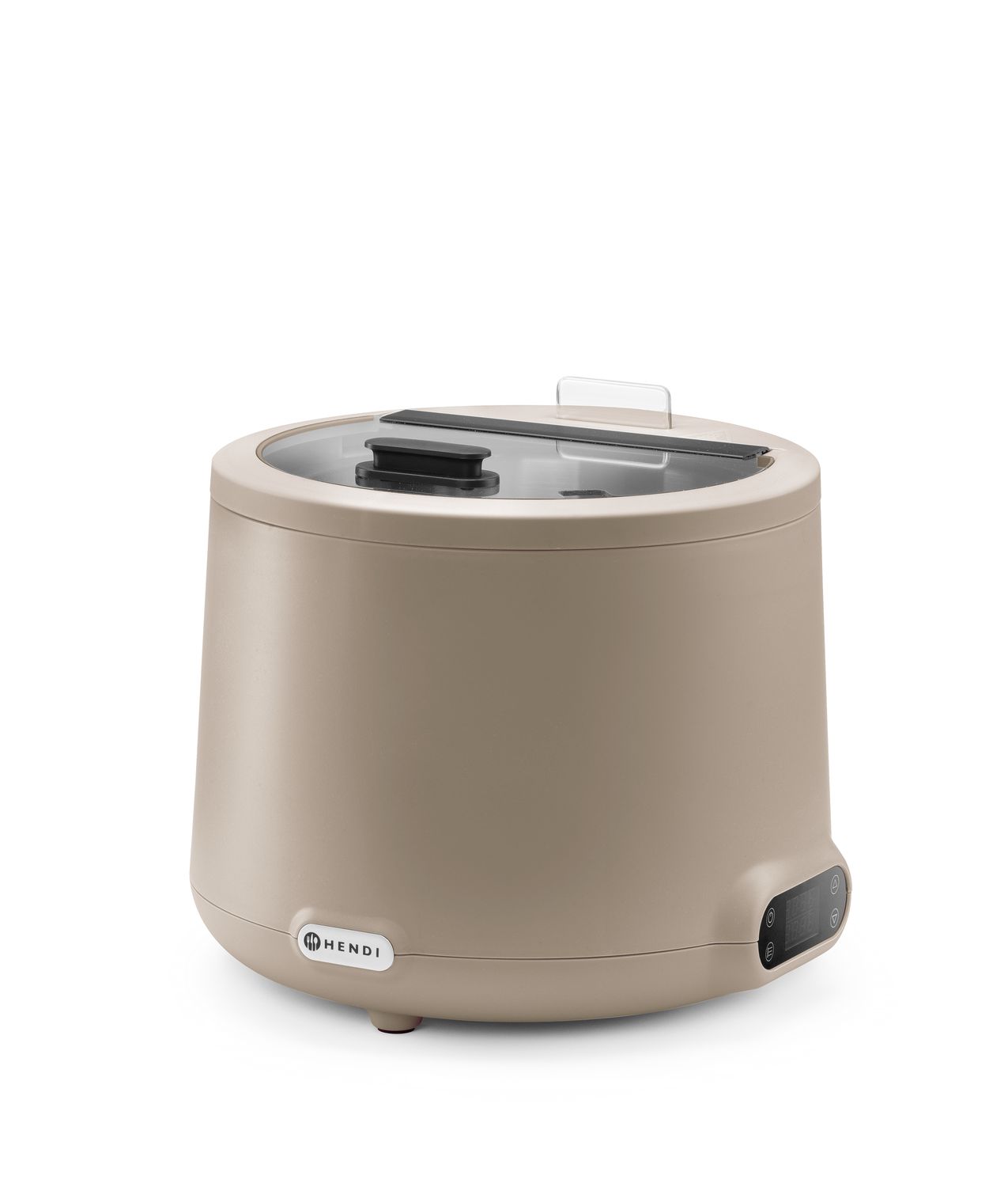 HENDI | elektrický ohřívač polévky, UNIQ, objem 8L, Béžová barva, 220-240V/500W, ⌀365x(H)325mm