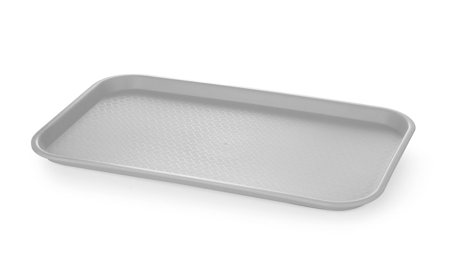 Polypropylenový podnos na rychlé občerstvení GN 1/1, AmerBox, GN 1/1, Světle šedá, 530x325x(H)20mm