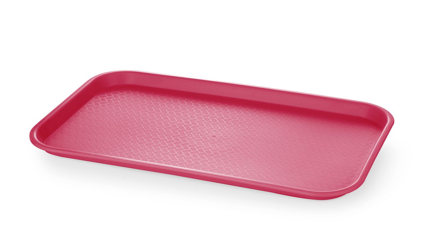 Polypropylenový podnos na rychlé občerstvení GN 1/1, AmerBox, GN 1/1, Červená, 530x325x(H)20mm