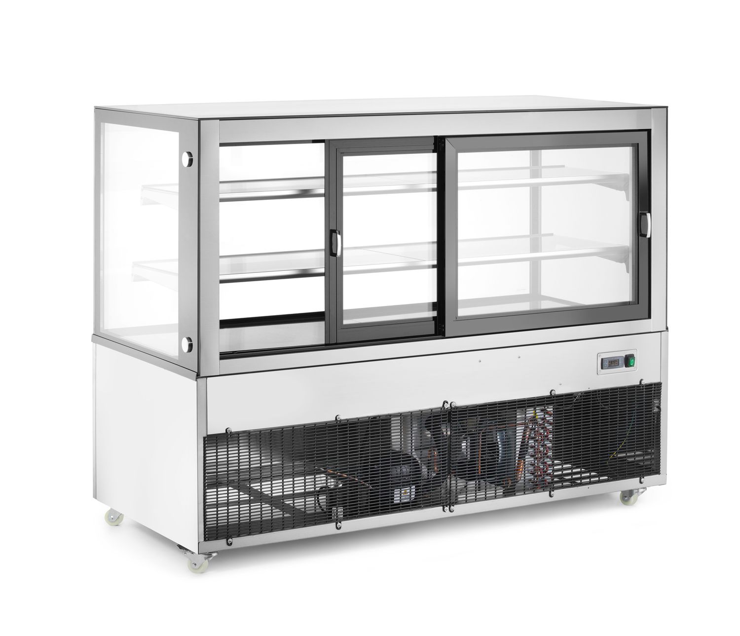 Vitrína se 2 policemi, Arktic, 510L, 230V/490W, 1524x677x(H)1230mm