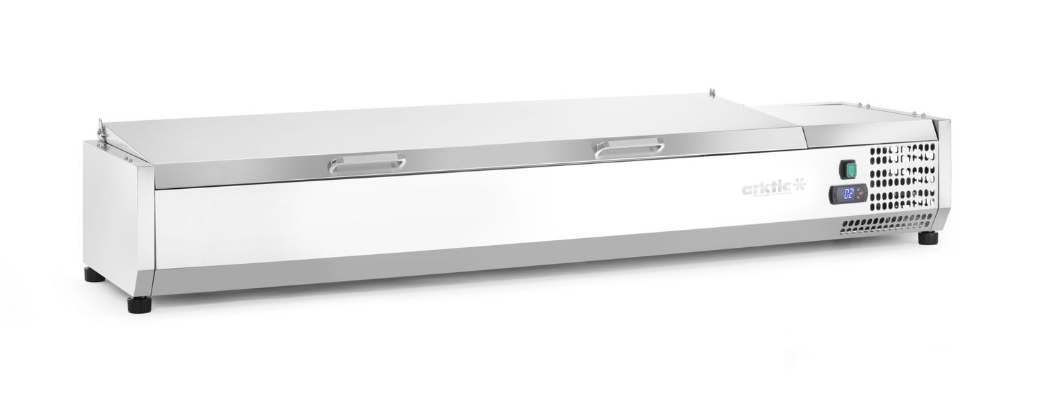 Chladicí zásobník GN 1/3, Arktic, 7x GN1/3, 230V/180W, 1605x420x(H)630mm
