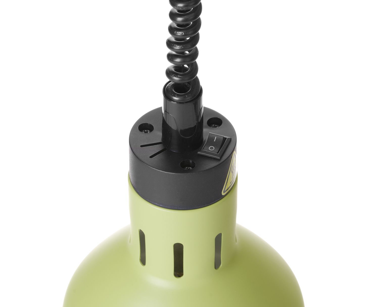 Výškově nastavitelná ohřívací lampa válcová, HENDI, Zelená, 230V/250W