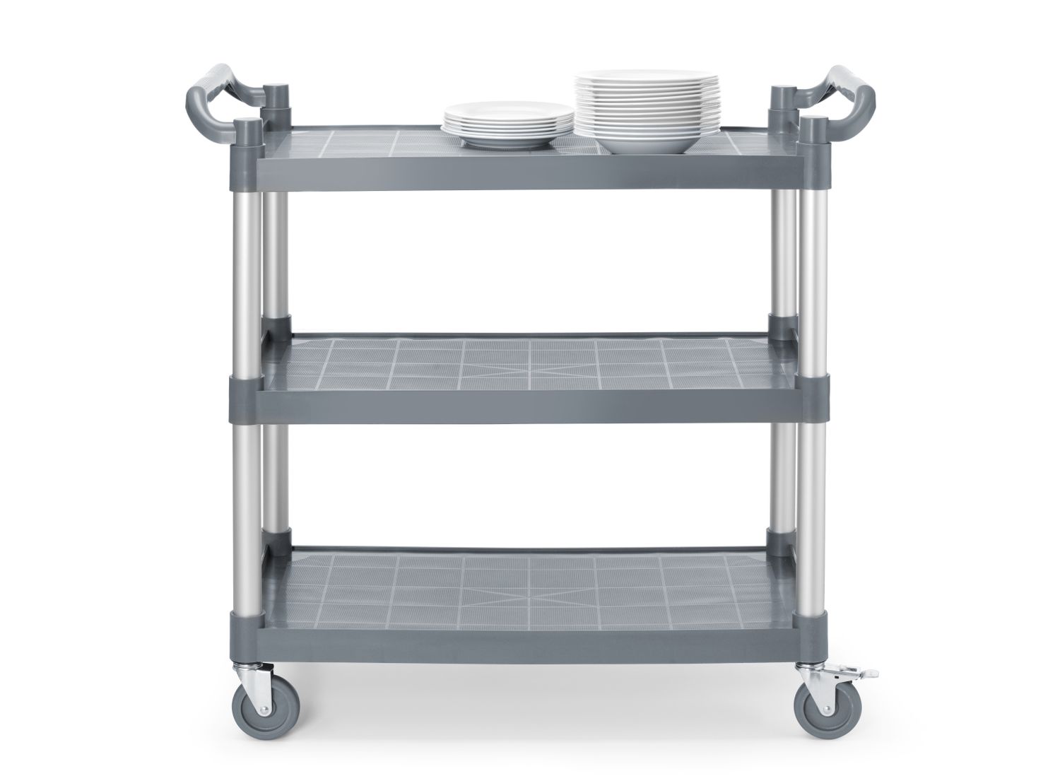 Servírovací vozík se 3 policemi, velký, AmerBox, 1010x500x(H)960mm