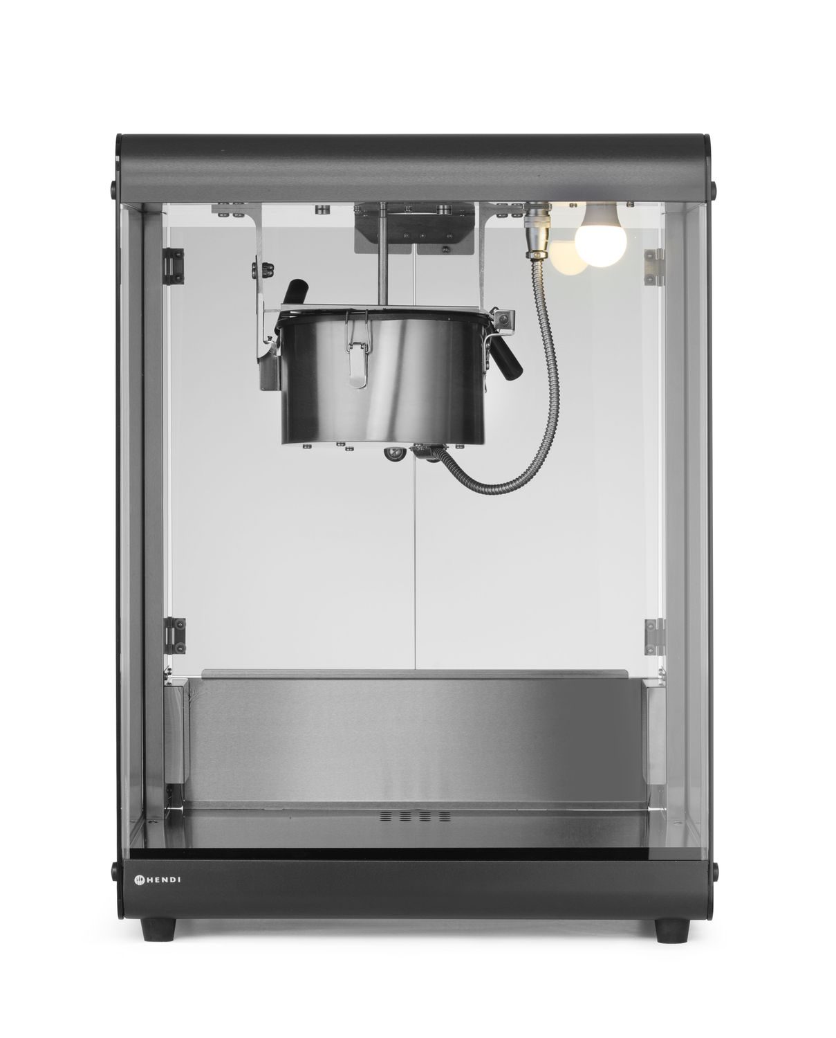 Stroj na výrobu popcornu, HENDI, 80L, Černá, 220-240V/1155W, 560x445x(H)775mm