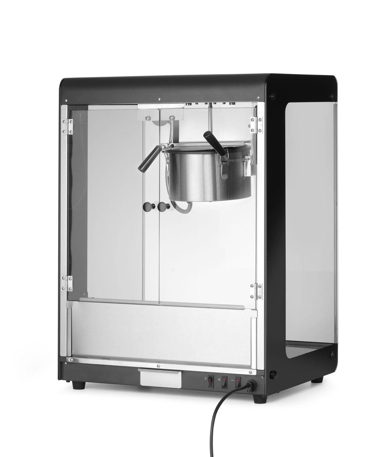 Stroj na výrobu popcornu, HENDI, 80L, Černá, 220-240V/1155W, 560x445x(H)775mm