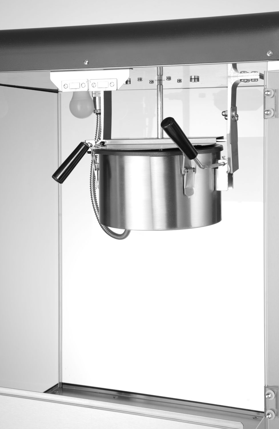 Stroj na výrobu popcornu, HENDI, 80L, Černá, 220-240V/1155W, 560x445x(H)775mm
