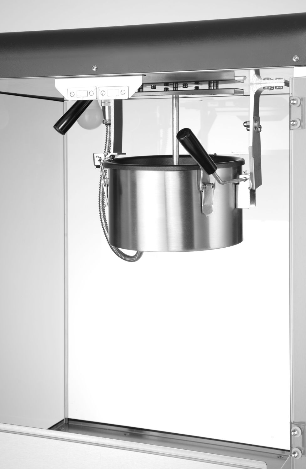 Stroj na výrobu popcornu, HENDI, 80L, Černá, 220-240V/1155W, 560x445x(H)775mm