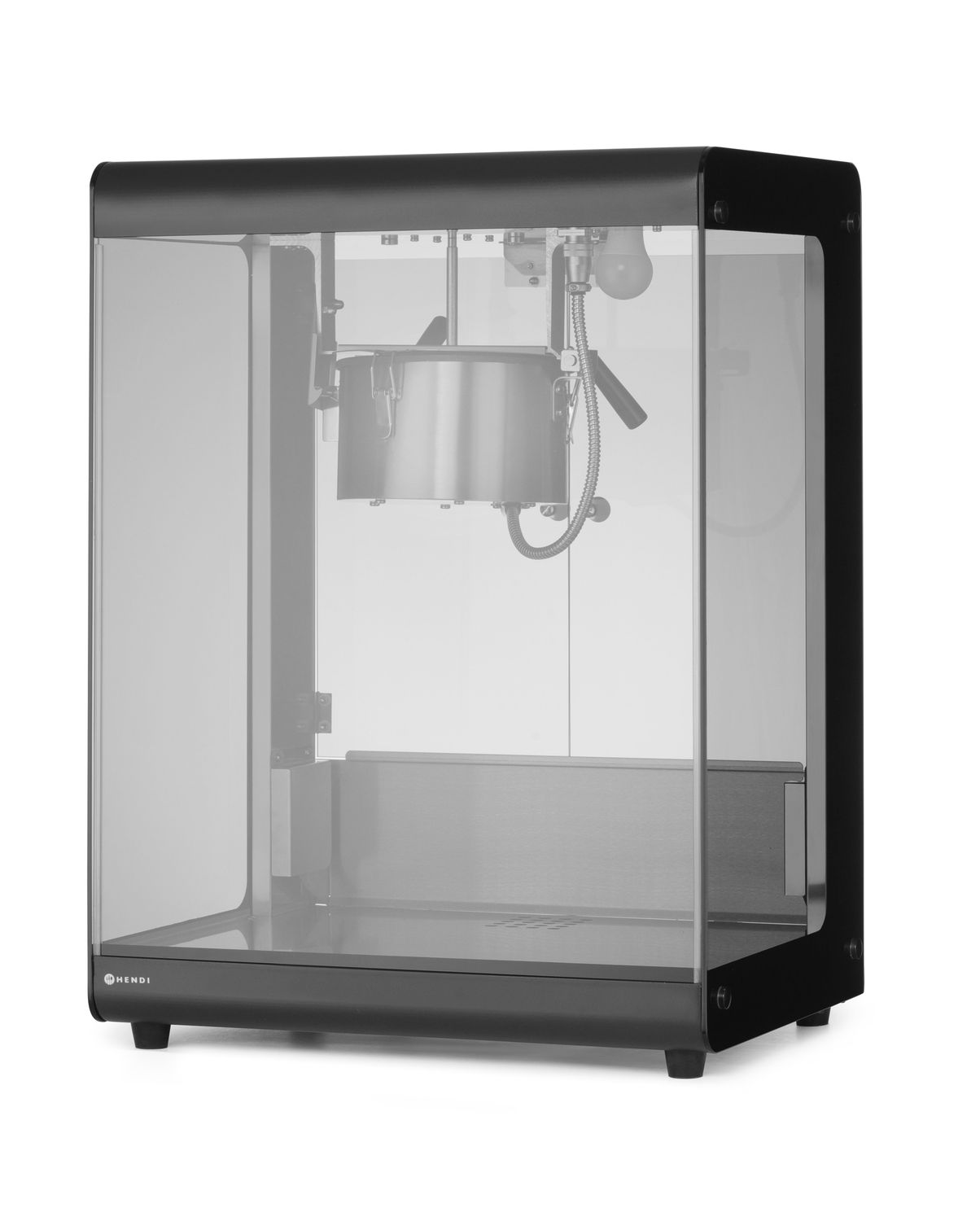 Stroj na výrobu popcornu, HENDI, 80L, Černá, 220-240V/1155W, 560x445x(H)775mm