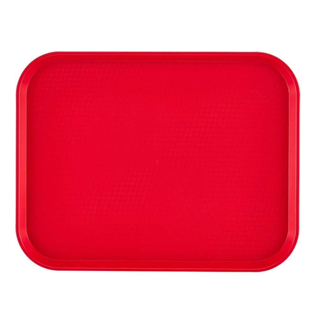 Polypropylenový tác fast food, střední, Cambro, červený, Červená, 300x410x(H)19mm