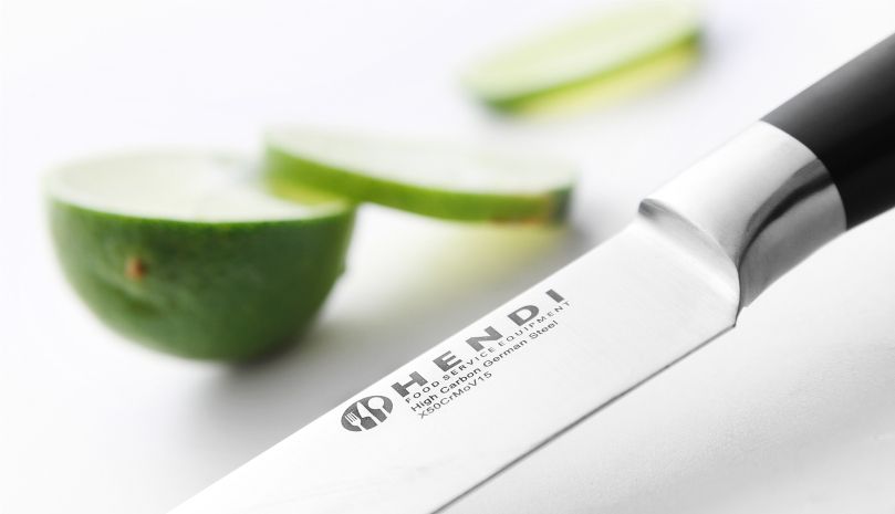 Filetovací nůž, HENDI, Profi Line, Černá, (L)270mm